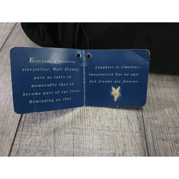 Tinkerbell Messenger Bag SHOULDER BAG TOTE DISNEY NWT Black Dance Bag - Picture 10 of 11